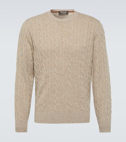 Cable-knit cashmere sweater - Loro Piana - Modalova