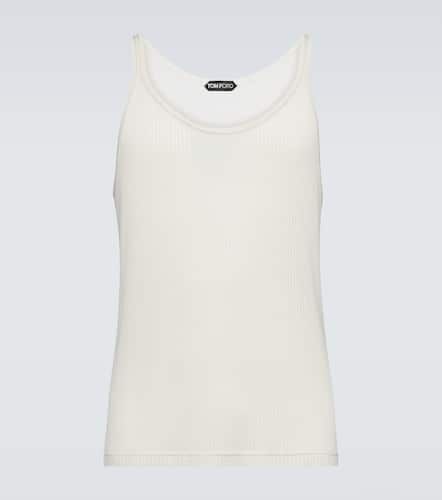 Tom Ford Pointelle silk tank top - Tom Ford - Modalova