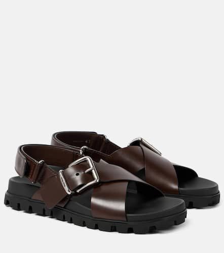 Miu Miu Leather sandals - Miu Miu - Modalova