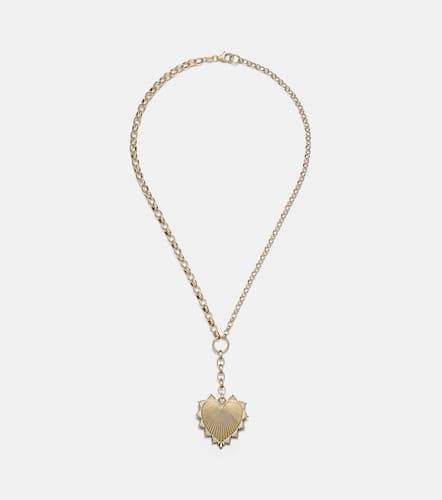 Oversized Love Token 18kt chain necklace - Foundrae - Modalova