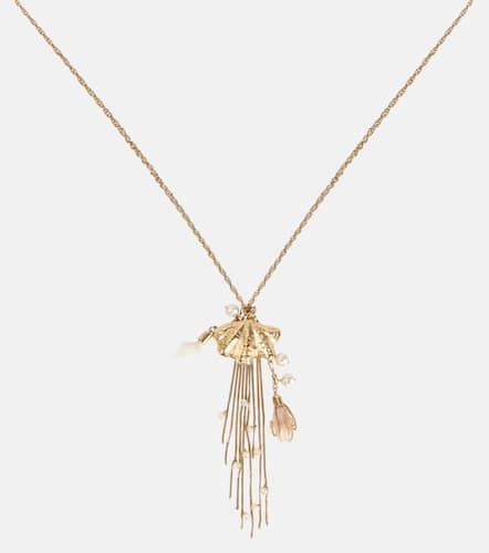 Shells embellished pendant necklace - Chloe - Modalova