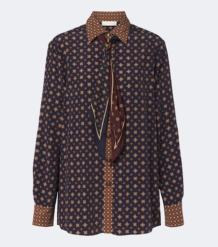 Blusa estampada con pañuelo - Zimmermann - Modalova