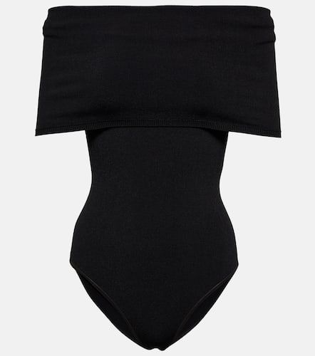 AlaÃ¯a Off-shoulder knit bodysuit - Alaia - Modalova