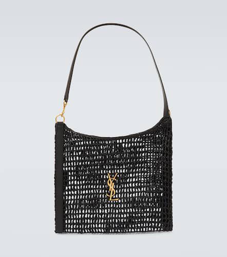 Oxalis leather-trimmed mesh shoulder bag - Saint Laurent - Modalova