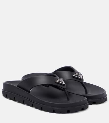 Prada Soft Cage vinyl thong sandals - Prada - Modalova