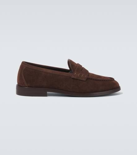 Suede penny loafers - Ralph Lauren Purple Label - Modalova