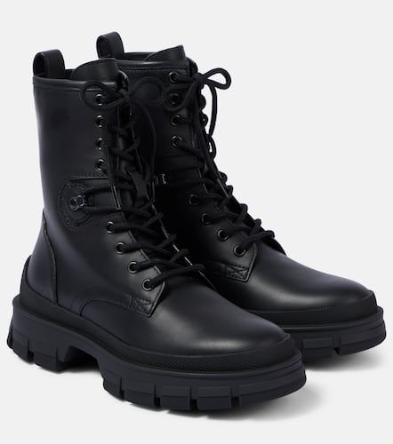 Botas con cordones Hevea de piel - Moncler - Modalova