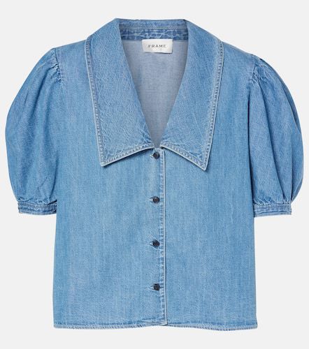 Frame Sailor denim top - Frame - Modalova