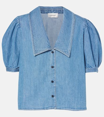 Frame Sailor denim top - Frame - Modalova