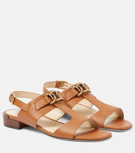 Tod's Leather slingback sandals - Tod's - Modalova