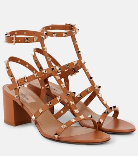 Sandali Rockstud in pelle - Valentino Garavani - Modalova