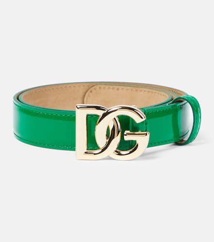 Cinturón DG de charol - Dolce&Gabbana - Modalova