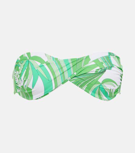 Martinique printed bandeau bikini top - Melissa Odabash - Modalova