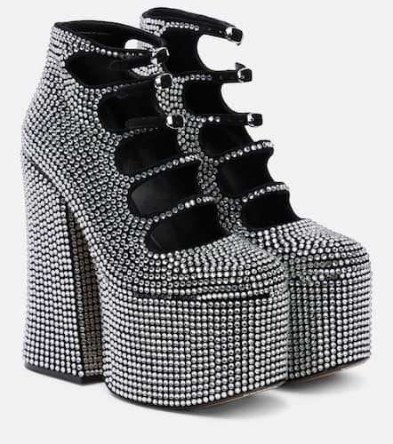 Verzierte Ankle Boots Kiki aus Veloursleder - Marc Jacobs - Modalova