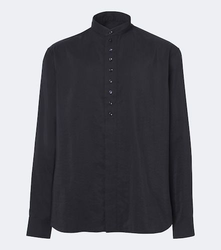 Camicia in misto seta - Giorgio Armani - Modalova