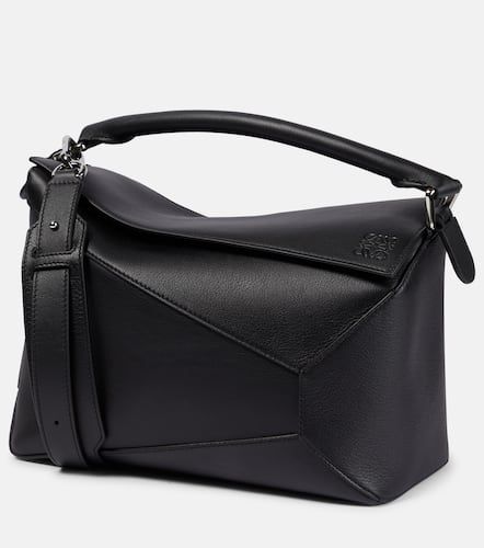 Puzzle Edge Medium leather shoulder bag - Loewe - Modalova