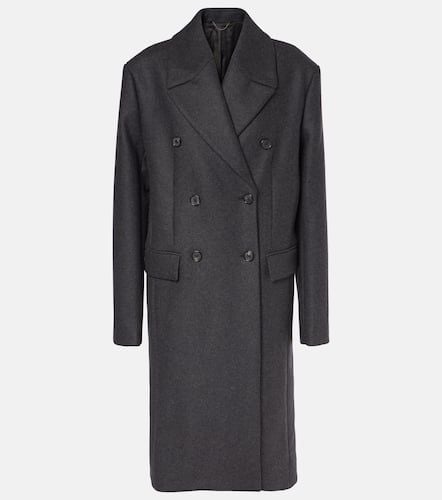 Double-breasted wool-blend felt coat - Toteme - Modalova