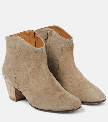 Ankle Boots Dicker aus Veloursleder - Isabel Marant - Modalova