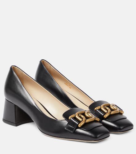 Tod's Logo leather pumps - Tod's - Modalova