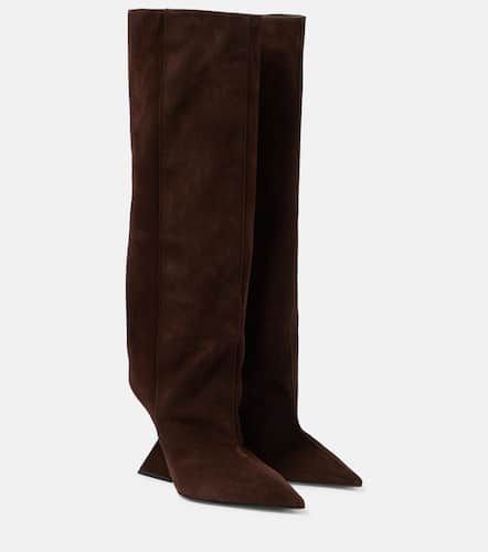 Cheope suede leather knee-high boots 105mm - The Attico - Modalova