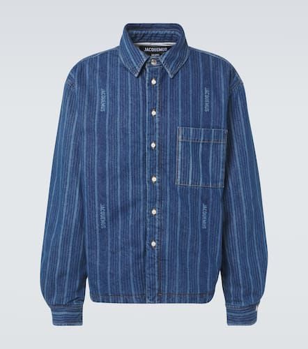 Boulanger striped denim shirt - Jacquemus - Modalova