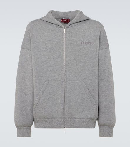 Gucci Kapuzenjacke aus Jersey - Gucci - Modalova