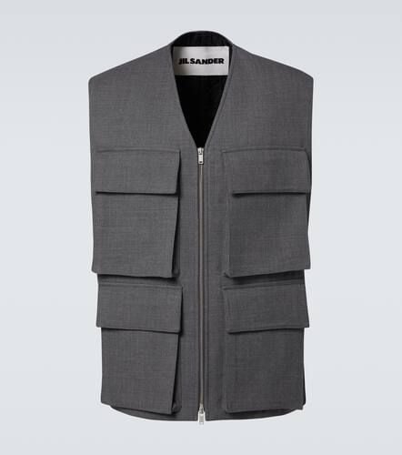 Jil Sander Virgin wool vest - Jil Sander - Modalova