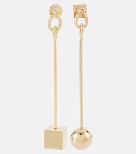 Les Boucles Nodo asymmetric drop earrings - Jacquemus - Modalova