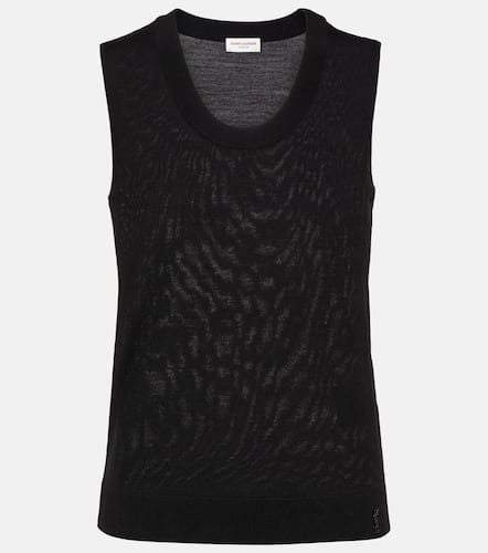 Saint Laurent Wool sweater vest - Saint Laurent - Modalova