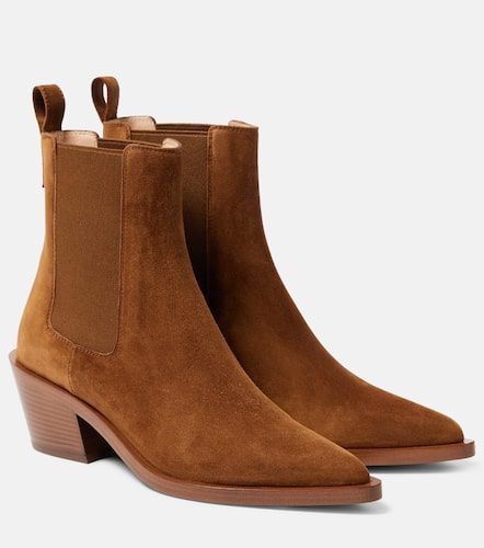 Ankle Boots Wylie aus Veloursleder - Gianvito Rossi - Modalova