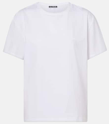 Camiseta Face de jersey de mezcla de algodón - Acne Studios - Modalova