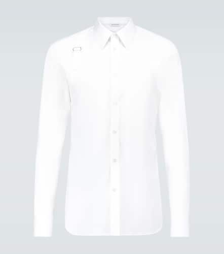Harness cotton poplin shirt - Alexander McQueen - Modalova