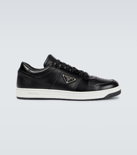 Prada Downtown leather sneakers - Prada - Modalova