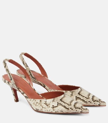 Slingback-Pumps Sofia aus Leder - Amina Muaddi - Modalova