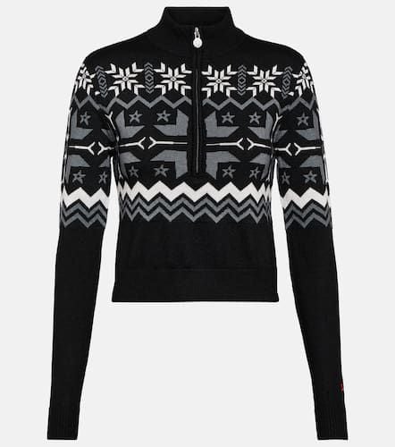 Pullover Nordic in lana con mezza zip - Perfect Moment - Modalova