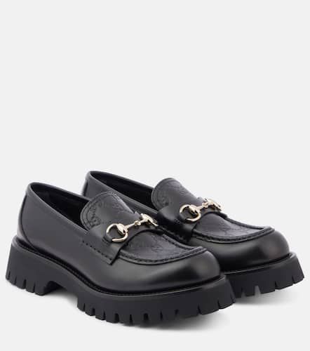 Mocasines de piel con Horsebit - Gucci - Modalova