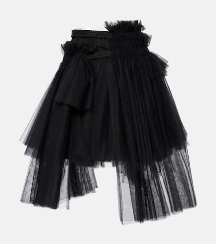 Noir Kei Ninomiya Mesh midi skirt - Noir Kei Ninomiya - Modalova