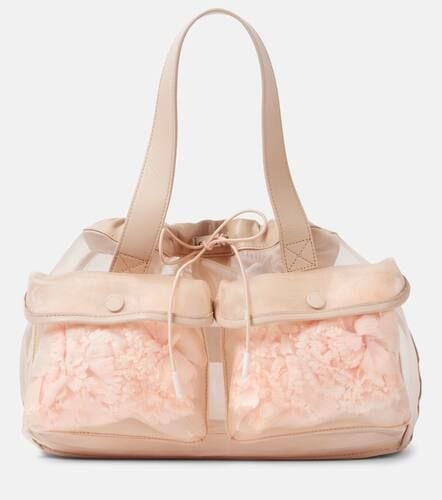 Carnation Pocket leather-trimmed tote bag - Simone Rocha - Modalova