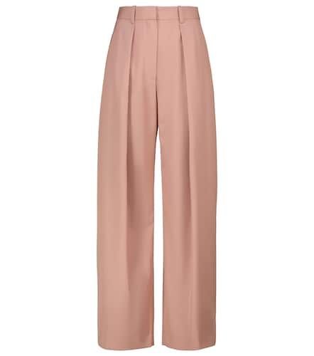 Pantalones anchos plisados - Victoria Beckham - Modalova