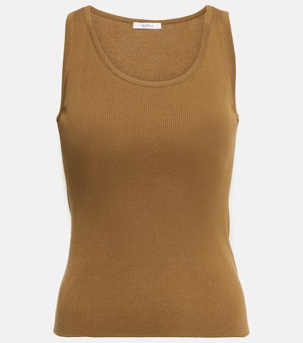 Show cotton jersey tank top - Max Mara - Modalova