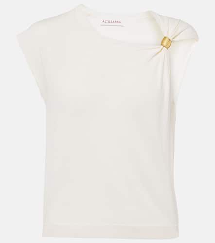 Rinaldi gathered jersey top - Altuzarra - Modalova