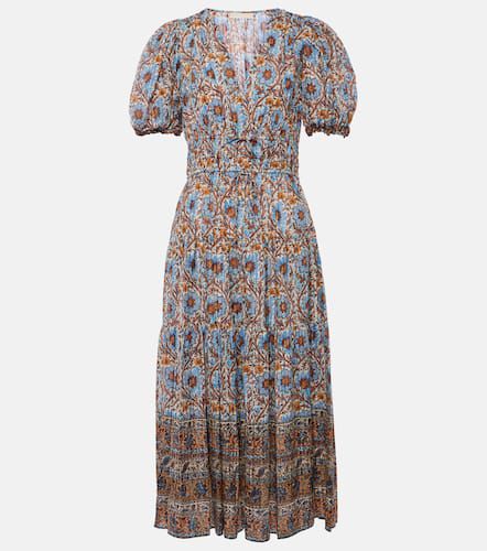 Ilana printed cotton-blend midi dress - Ulla Johnson - Modalova