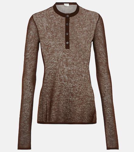 Saint Laurent Henley shirt - Saint Laurent - Modalova