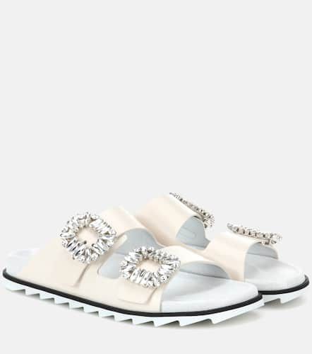 Sandalen Slidy Viv' aus Leder - Roger Vivier - Modalova