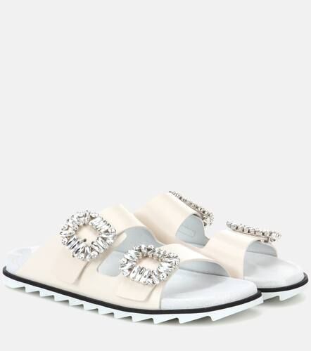 Slidy Viv' leather slip-on sandals - Roger Vivier - Modalova