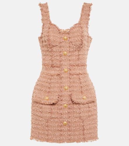 Balmain Tweed minidress - Balmain - Modalova