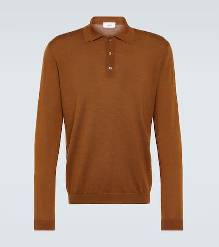 Wool, silk, and cashmere polo sweater - Lardini - Modalova