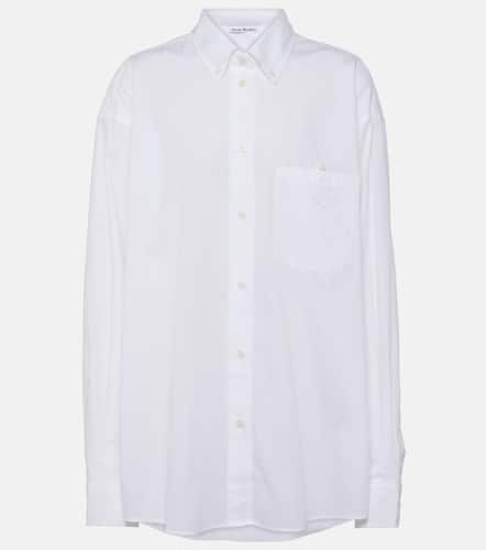 Blusa de algodón con mangas abullonadas - Acne Studios - Modalova