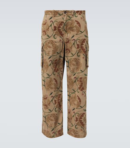 Pantalones cargo Mount de algodón floral - Our Legacy - Modalova