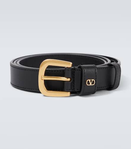 VLogo leather belt - Valentino Garavani - Modalova